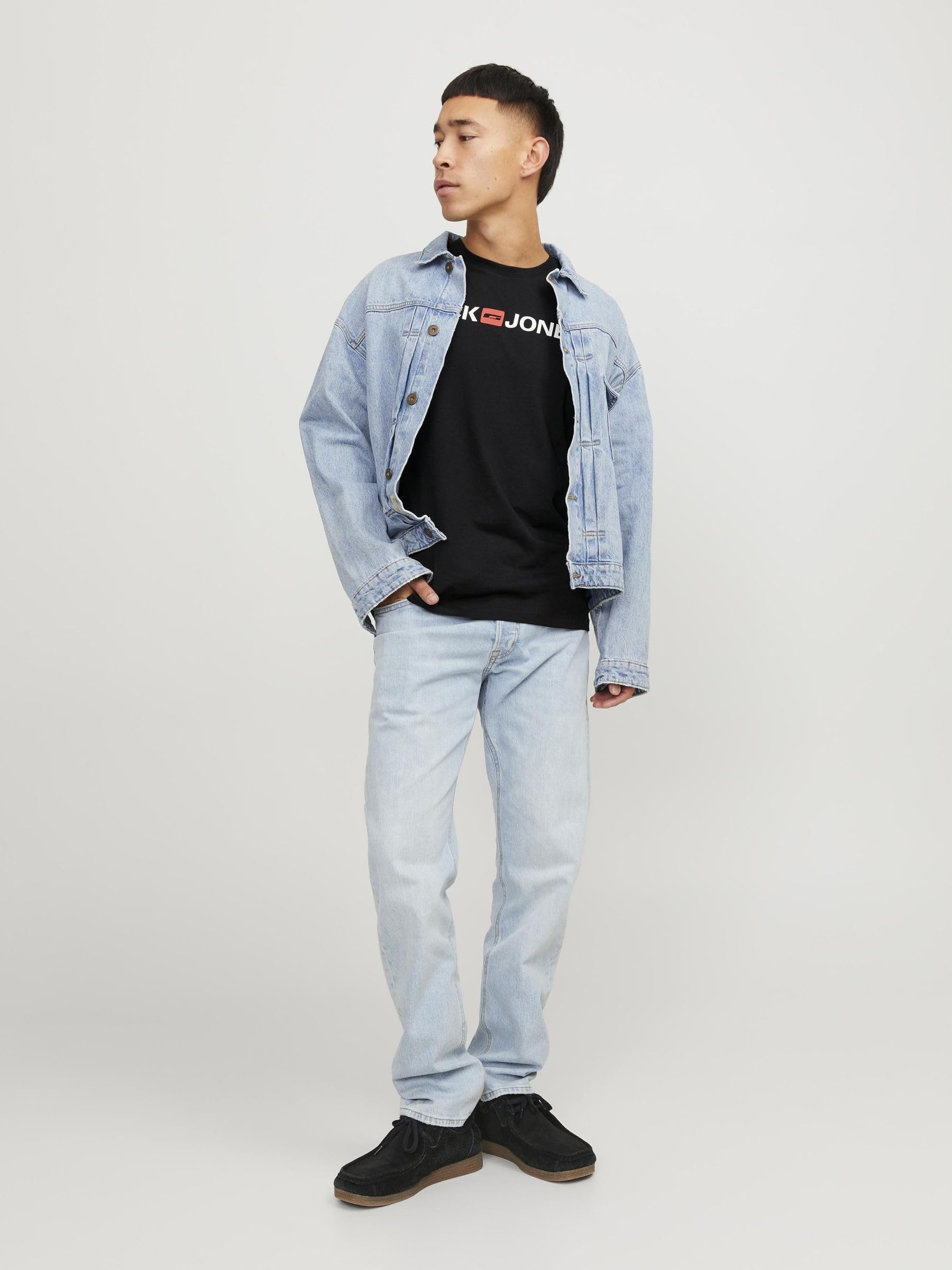 JACK & JONES Male T-Shirt Logo T-Shirt 5