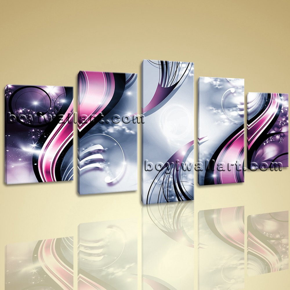 Amazon.com: Huge Elegant Abstract Wall Art Decor Modern Home Living