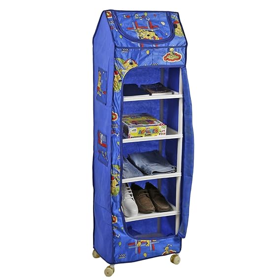 NHR Multipurpose Foldable/Collapsible Plastic Baby almirah, Kids