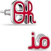 Stone Armory Earrings for Ohio State University Jewelry Gifts for Women, Graduation – Stainless Steel Skin-Friendly OSU Buckeyes stud earrings