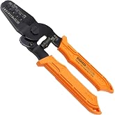 ENGINEER PA-09 Micro Connector Crimping Pliers, 175mm, Made in Japan | Crimp AWG #32 to #20 Wires to 100 Different Terminals &amp; D-Sub Connectors Contacts, Precision Crimping Hand Tool, Pro Grade