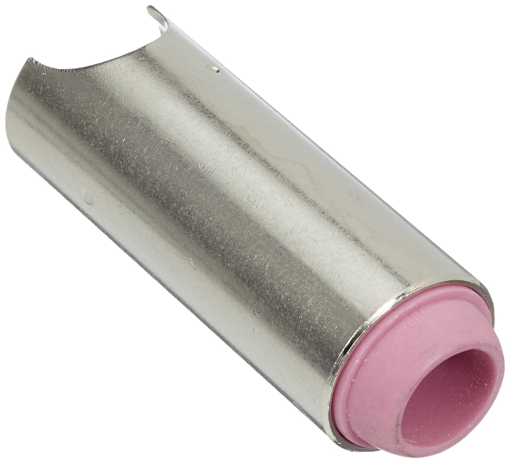 Abicor Binzel 701.0129 Ceramic Gas Nozzle with Metal Shield, 55 mm Length, 12.5 mm Diameter, No. 8 Size (Pack of 10)