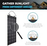 Renogy 175W Ultra Flexible Solar Panel ETFE 248° Lightweight Monocrystalline view 8