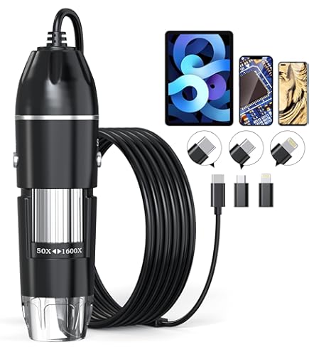 Amazon.com : Genie Tech Auto Focus Digital Microscope G-Scope Set