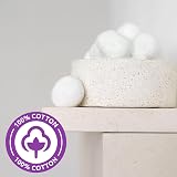 Pretty Cotton Wool Balls 100 White Brand New Makeup Remover Cotton Pads view 4