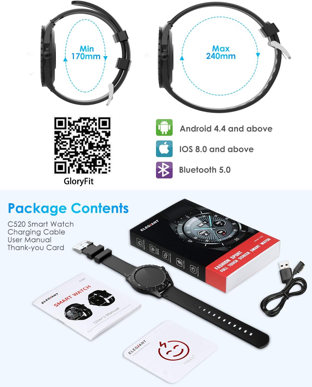 🎧 ELEGIANT SmartWatch en chollo.shop 🔥 | B087PW4614