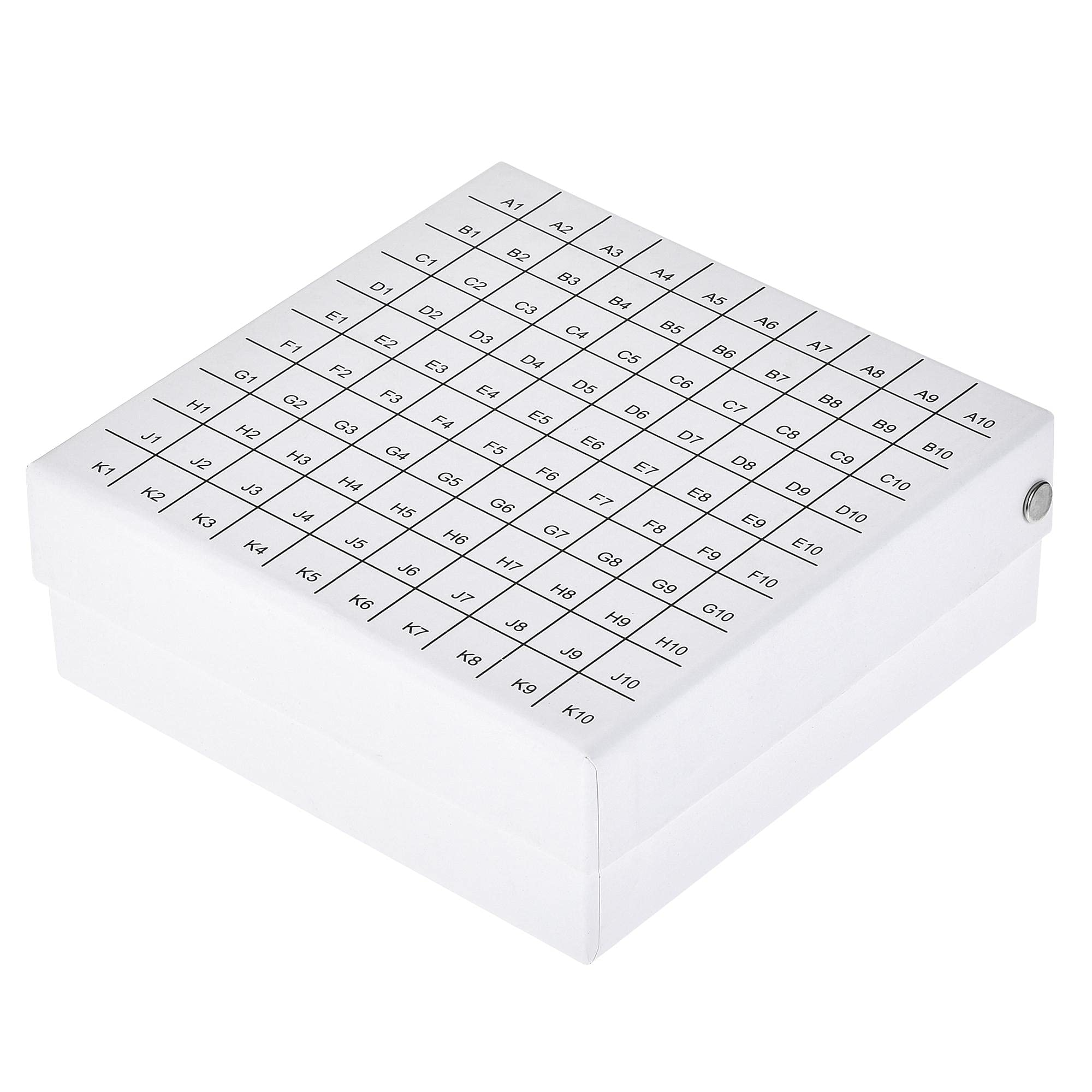 uxcell Centrifuge Tube Freezer Storage Box 100-Well