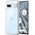 JETech Case for Google Pixel 7a 6.1-Inch 2023, Non-Yellowing Shockproof Bumper Protective Phone Cover, Anti-Scratch Hard PC Back (Clear)