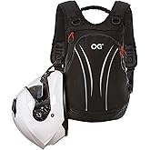 OG Original Roadrunner Motorcycle Backpack Waterproof Black Light Weight 20L, Motorbike Helmet Holder, Cycling, Antitheft, Laptop, Reflective