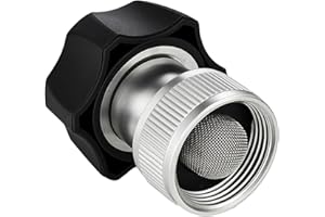 Alrhso Electric Pressure Washer Hose Connector Fitting Coupler 3/4" Pressure Washer Hose Adapter, Garden Hoses to Pressures Washers Adapter Metal Connect Fitting Accessories