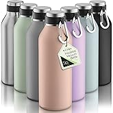 SIPX™ 32 oz Stainless Steel Insulated Water Bottle with Leakproof Lid & Carry Hook – Triple Insulated – Cold 24 Hours/Hot 12 Hours – Perfect for Gym, Work, Sports, Travel – Pink