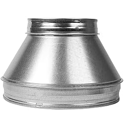 HVAC OV 10" to 6" Inch Round Duct Reducer