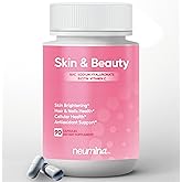 NEUMINA Women's Skin & Beauty Complex, Skin Brightening, Hair, Skin & Nails Health, Cellular Health, Antioxidant Support, Vegan, Non-GMO, Made in USA, 90 Servings