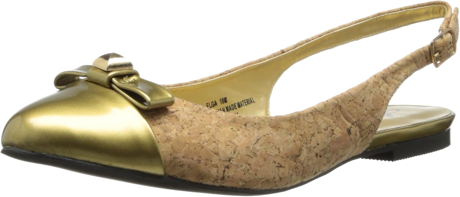 Annie Shoes Women�s Elga Ballet Flat Flats
