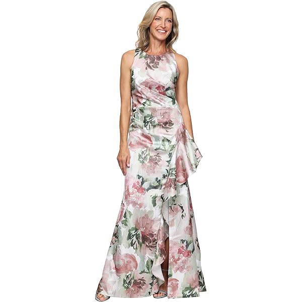 Amazon.com: Alex Evenings Womens Formal Long Ballgown Mother of The Bride  Dress with Pockets : Clothing, Shoes & Jewelry