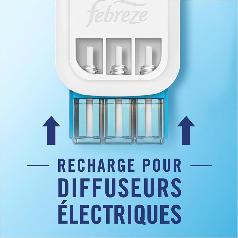 Désodorisant Électrique Recharges Parfum Pureté Coton x4 (20ml)