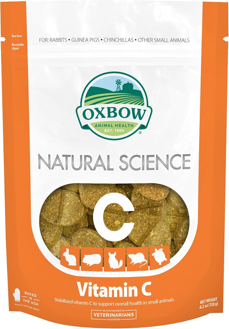 Oxbow Natural Science Vitamin C Support for Small Animals Guinea Pig