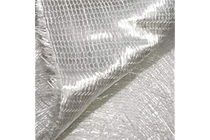 TRUE COMPOSITES: Biaxial Fiberglass Chopped Strand Cloth 1708 x 38 x 10 Yards, Laminating Repair Kits-Great for Boats, Car Exterior, Canoe, Surfboard, Non-Tacky Finish