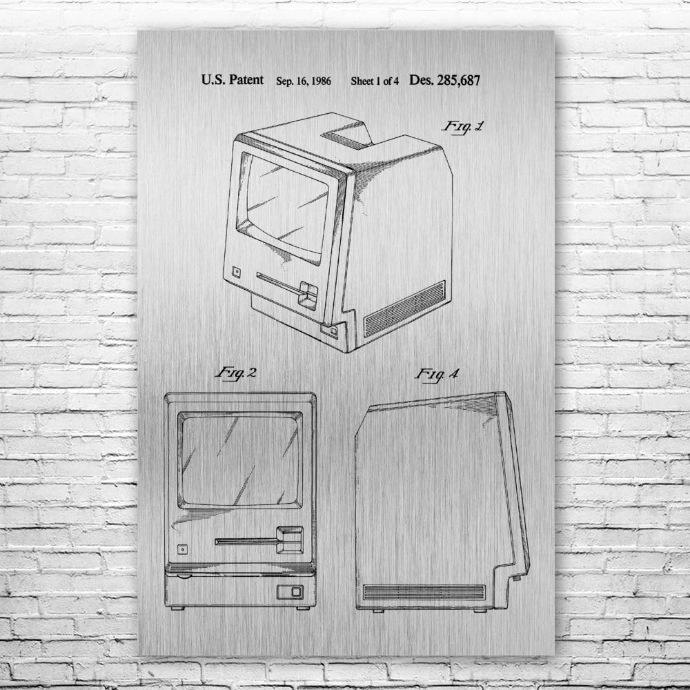 Apple Macintosh Computer Poster Print, Mac Art