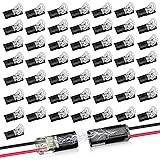 50Pcs Double-Wire Plug-in Connector Led Light Strip