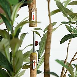 Nearly Natural 6FT Tall Silk Faux Olive Tree for