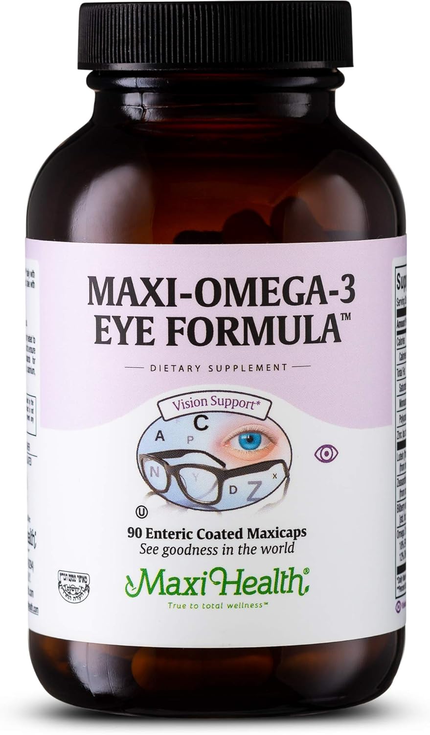 Maxi Omega 3 Eye Formula Nutrition, 90 Count Health