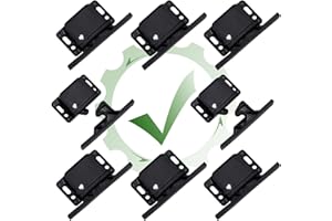 GYNTHIAS RV Cabinet latches and Catches/Drawer Latch Universal Push-to-Close Grabber Catch, Baby or Cat Proof Ideal for Motorcoach,RV Motorhome,Boat,Camper,Trailor,Home,OEM Replacement (8)