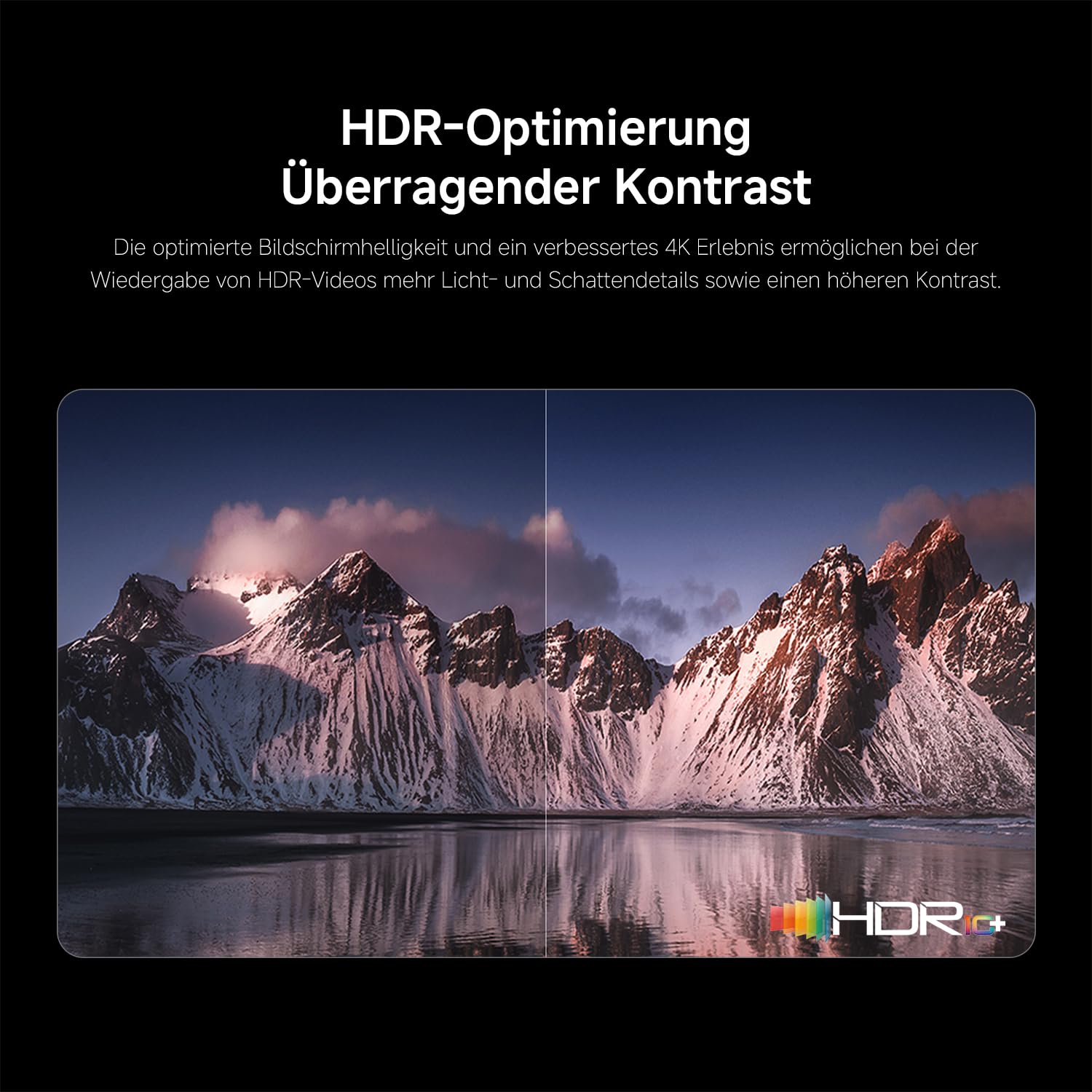 XIAOMI A Pro, 65" (165 cm), 4K UHD QLED, Smart TV, Google TV, Triple Tuner DVB-C/S/S2/T/T2, HDR10+, Game Boost 120Hz, MEMC, Sprachsteuerung mit, 2+8GB, Kompatibel mit Apple Airplay & Google Cast 7