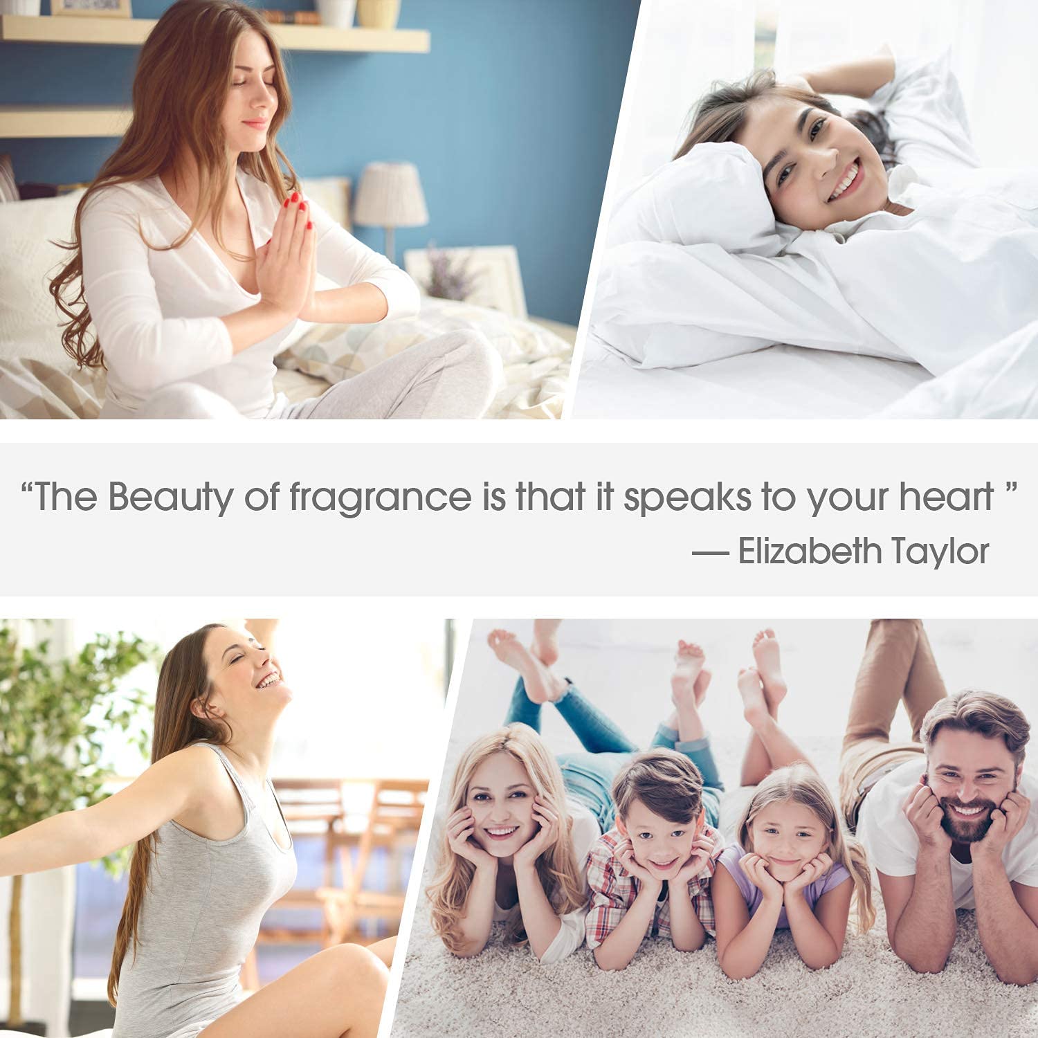 CAKKI Gentleman's Essential Oils Set, 6x10ml Gift Set, Pure Natural Aromatherapy Oils, for Candles Making, for Humidifiers, for Car Diffusers