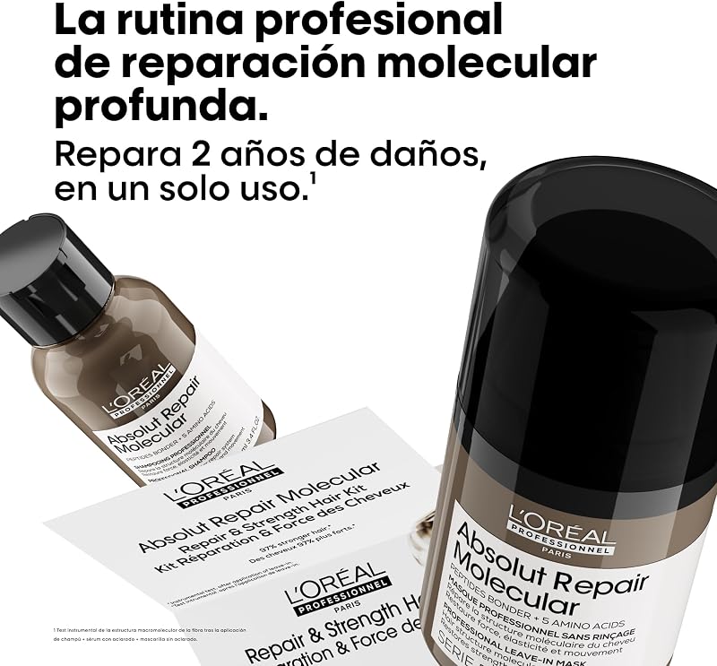 L'Oréal Professionnel Absolut Repair Molecular Set Viaje Para Pelo Dañado