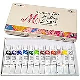 New Water Marbling Paint 12 Colors Tube Set / 12ml Marble kit
