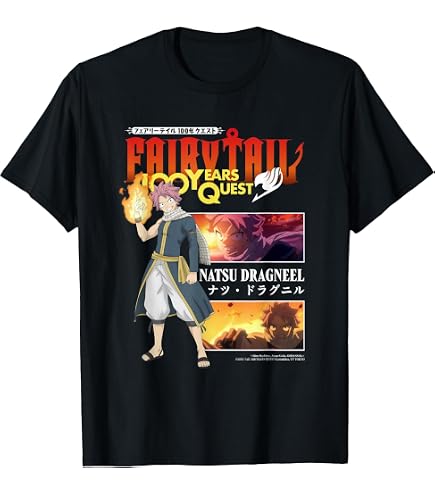 Amazon.com: Fairy Tail Manga Black and White Group Shot Anime T