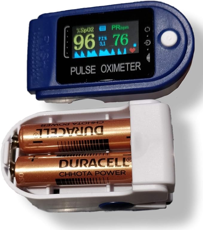 Buy 98 Accurate Pulse Oximeter. Powerful DURACELL battery inside. 9
