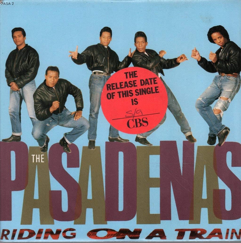 The Pasadenas Riding On A Train