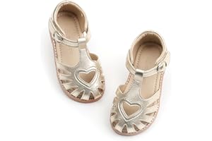 THEE BRON Girls Sandals Toddler Summer Dress Shoes