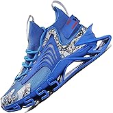 GJUYC Sneakers Shoes for Men Running Shoe Mens Trail Fashion Sport Man Athletic Men's Basketball Walking Casual Hiking Male Black White Blue Size Runner Breathable Women Boys Kids