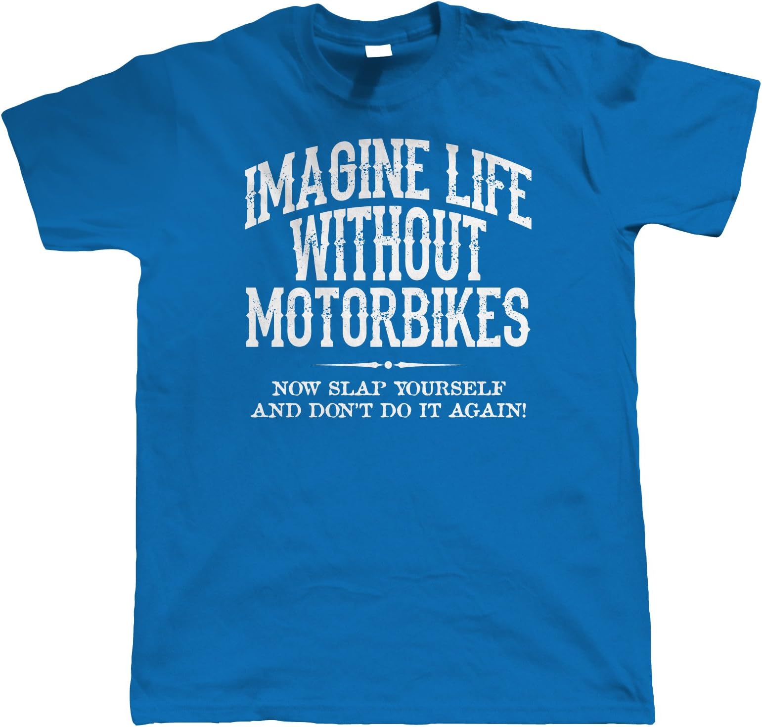 Life Without Motorbikes, Mens Funny Biker T Shirt, | Motorbike Enthusiast Motorcycle Club Chopper Cafe Racer Superbike Gentleman Biker | Cool Birthday Present Him Dad Husband Son