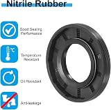 PATIKIL 25x47x7mm Nitrile Rubber TG4 EU Radial Shaft Seal Oil Seal for Engines view 3