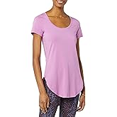 Amazon Essentials womens Soft Cotton Standard-Fit Extra-Long Tunic Yoga T-Shirt (Available in Plus Size) (Previously Core 10)
