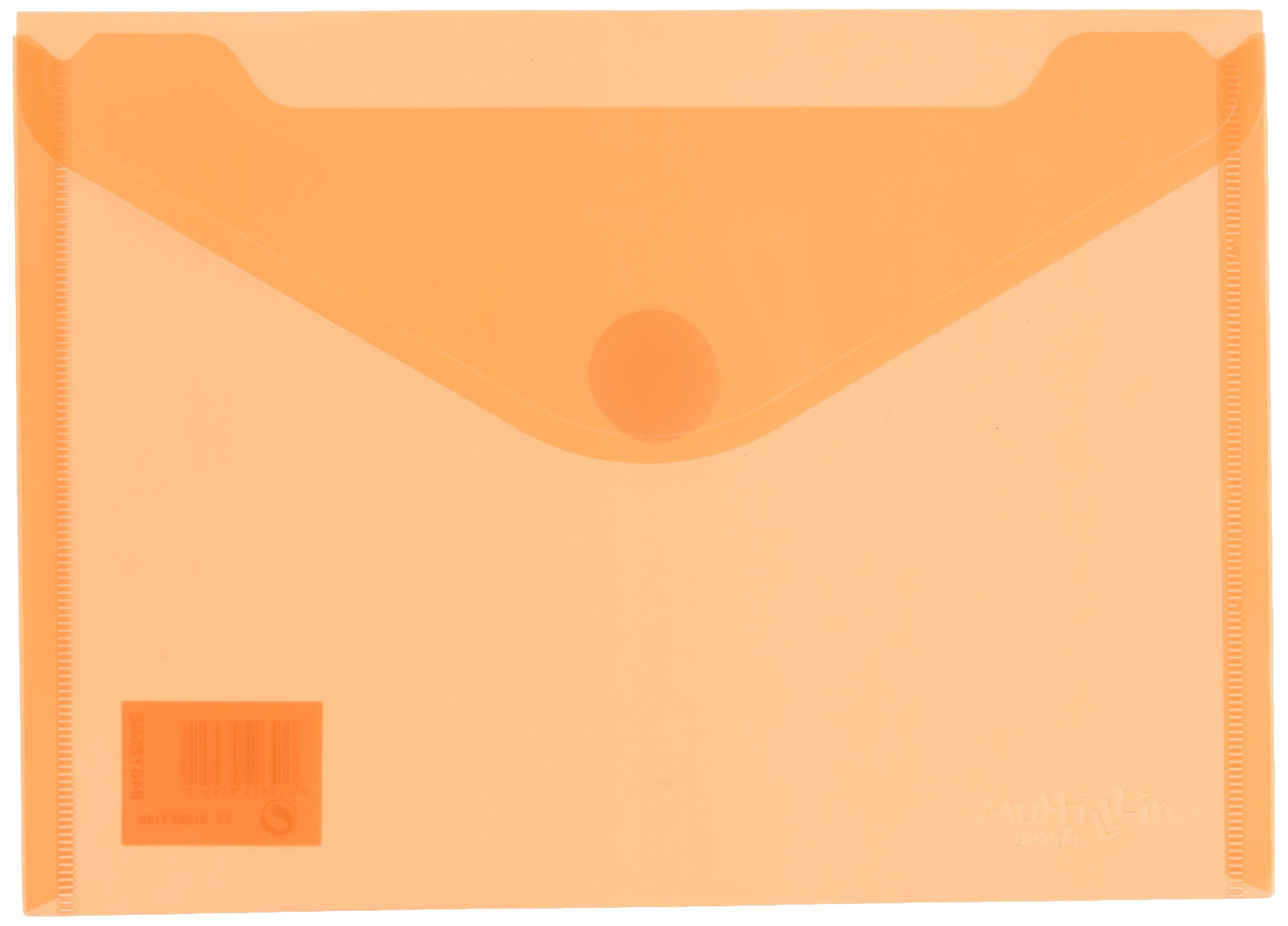 Grafoplas 4872552 Envelopes with Extra Capacity, Orange, A5