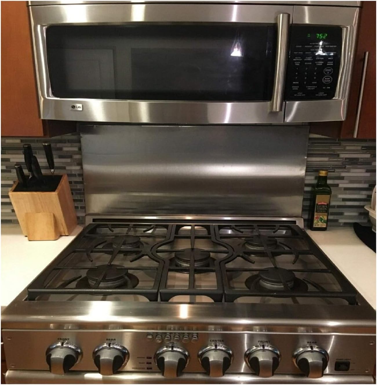 Stainless Stove Backsplash Ge 36 In Gas Range Backsplash Stainless
