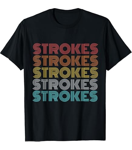 Amazon.com: Official The Strokes Logo Men's T-Shirt (XXL