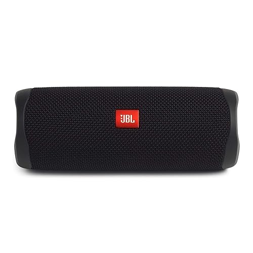 JBL FLIP 5, Waterproof Portable Bluetooth Speaker, Black, Small