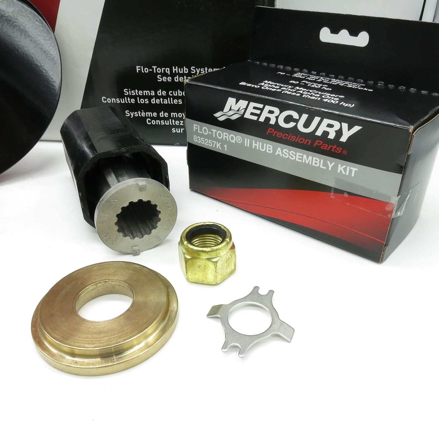Mercury Black Max Boat Propeller 48-77342A45 | RH 13 3/4 x 15P : Boat Propellers : Everything Else
