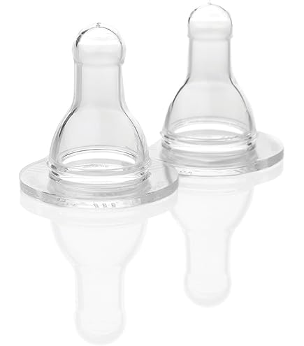 Amazon.com : Lifefactory - Vented Silicone Nipples (Stage 2) : Baby