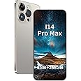 fuxinya A14ProMax Unlocked Android Smartphone 6GB+256GB, 6.8" HD+ Display, 50MP+24MP Dual Camera, 6800mAh Battery, 5G Dual SIM, 128GB Expandable (Space Gray)