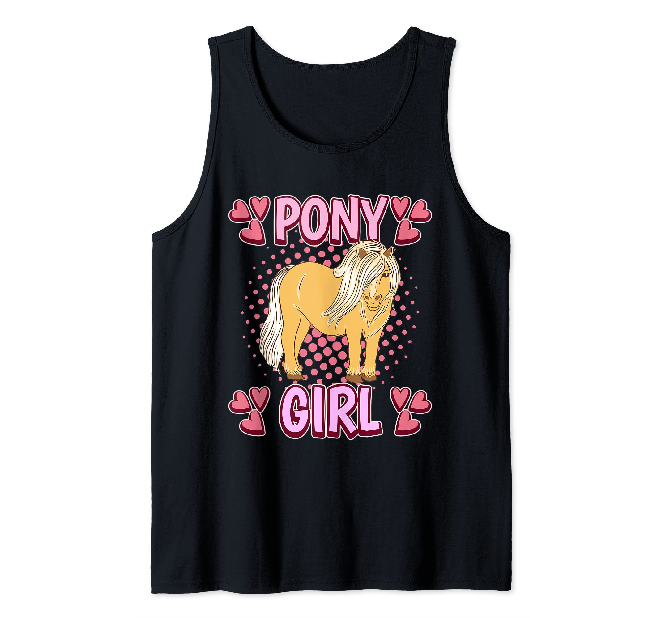 Womens Pony Girl Pony Tank Top