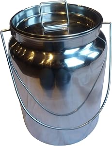 Stainless Steel Milk Can Totes (10 Quart)