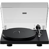 Pro-Ject Debut EVO 2, Next Generation Audiophile Turntable with Carbon Fiber tonearm, Electronic Speed Selection and pre-Mounted Pick it MM EVO Cartridge, Made in Europe (Black Satin)