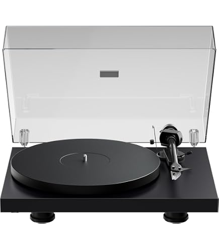 Tourne-disque Pro-Ject T1 Evo Phono Avec Préampli Intégré - Blanc Satiné - Cartouche Ortofon OM10 Incluse